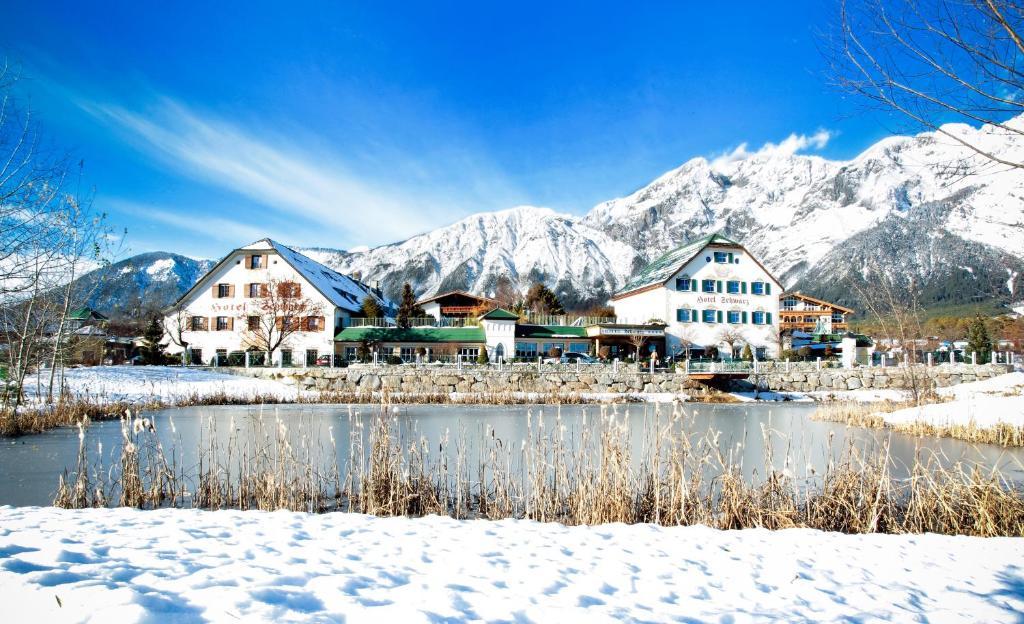 Alpenresort Schwarz Mieming Buitenkant foto