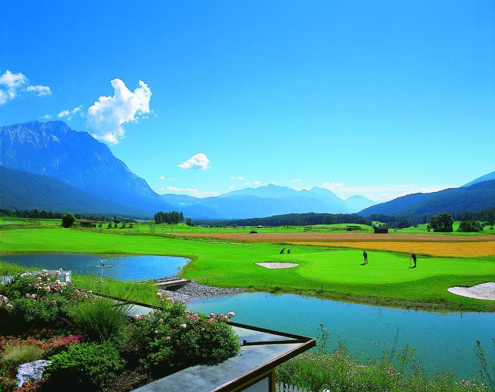 Alpenresort Schwarz Mieming Buitenkant foto